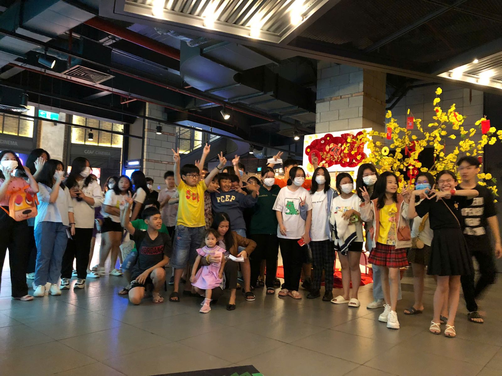 Hoạt động vui chơi cuối năm