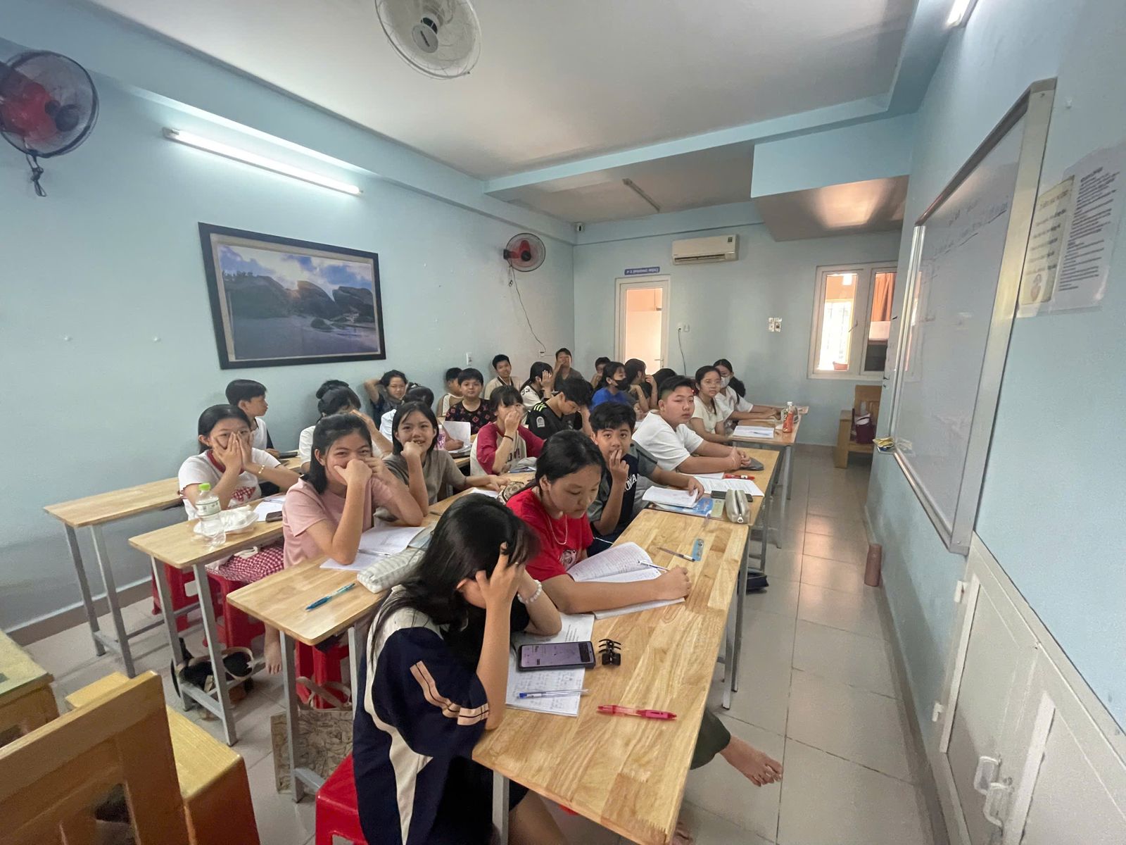 Phòng học lớn của trung tâm