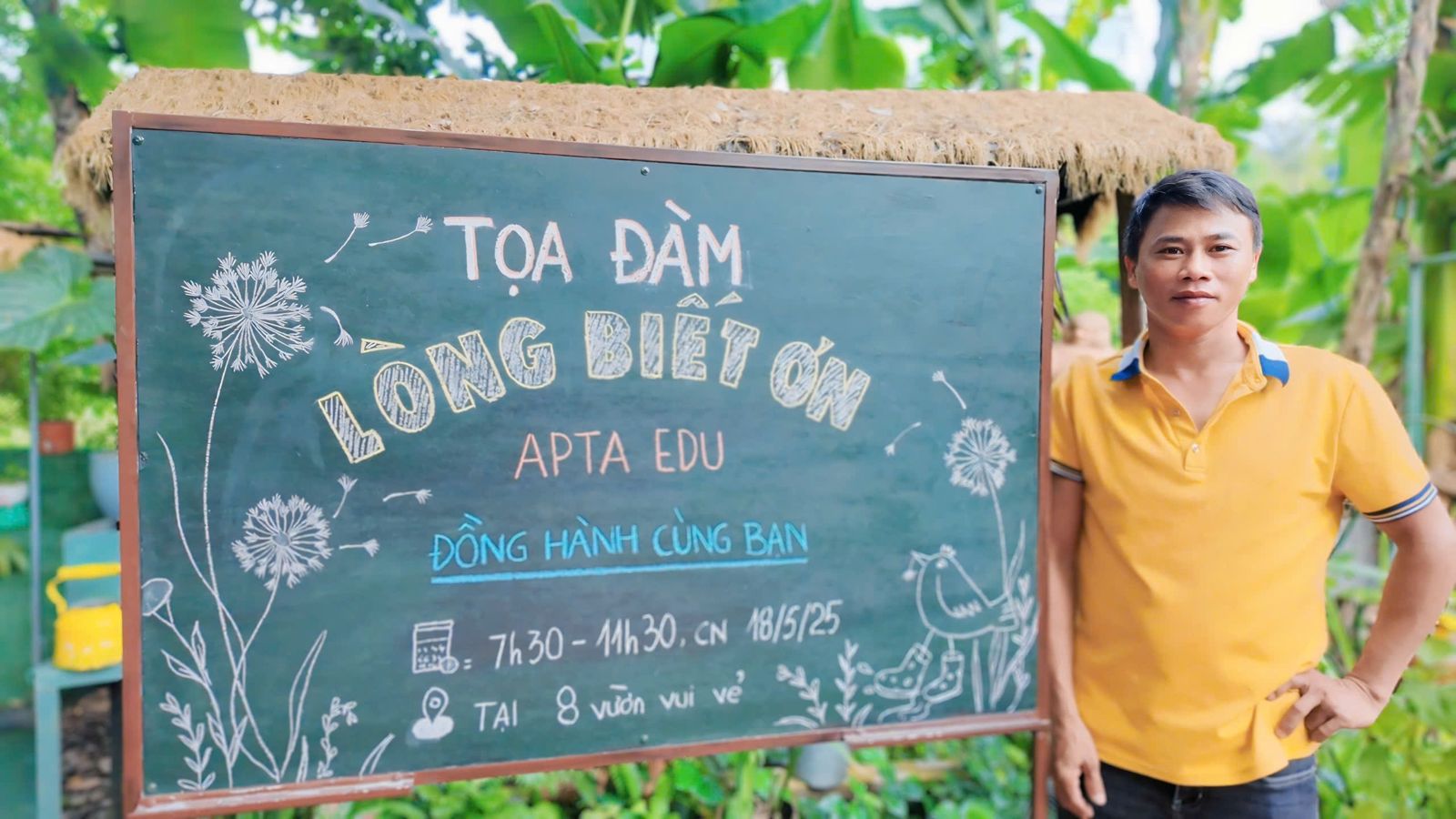 Tọa đàm Lòng biết ơn của APTA EDU
